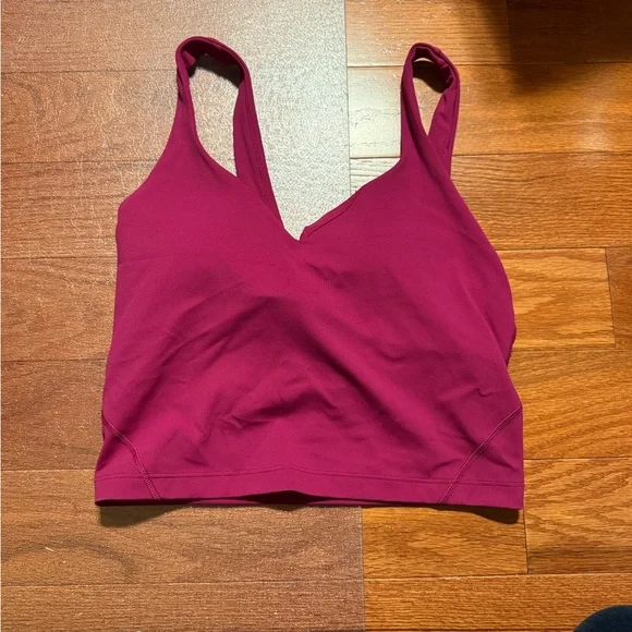 Lululemon Magenta Purple Align Tank Size 4 - Picture 1 of 6
